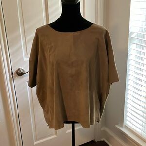 Authentic Vince 100% leather top
